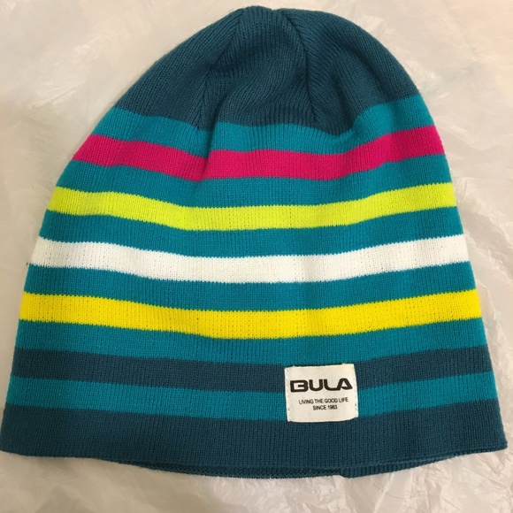BULA Multi Colored Beanie Hat - Picture 1 of 4